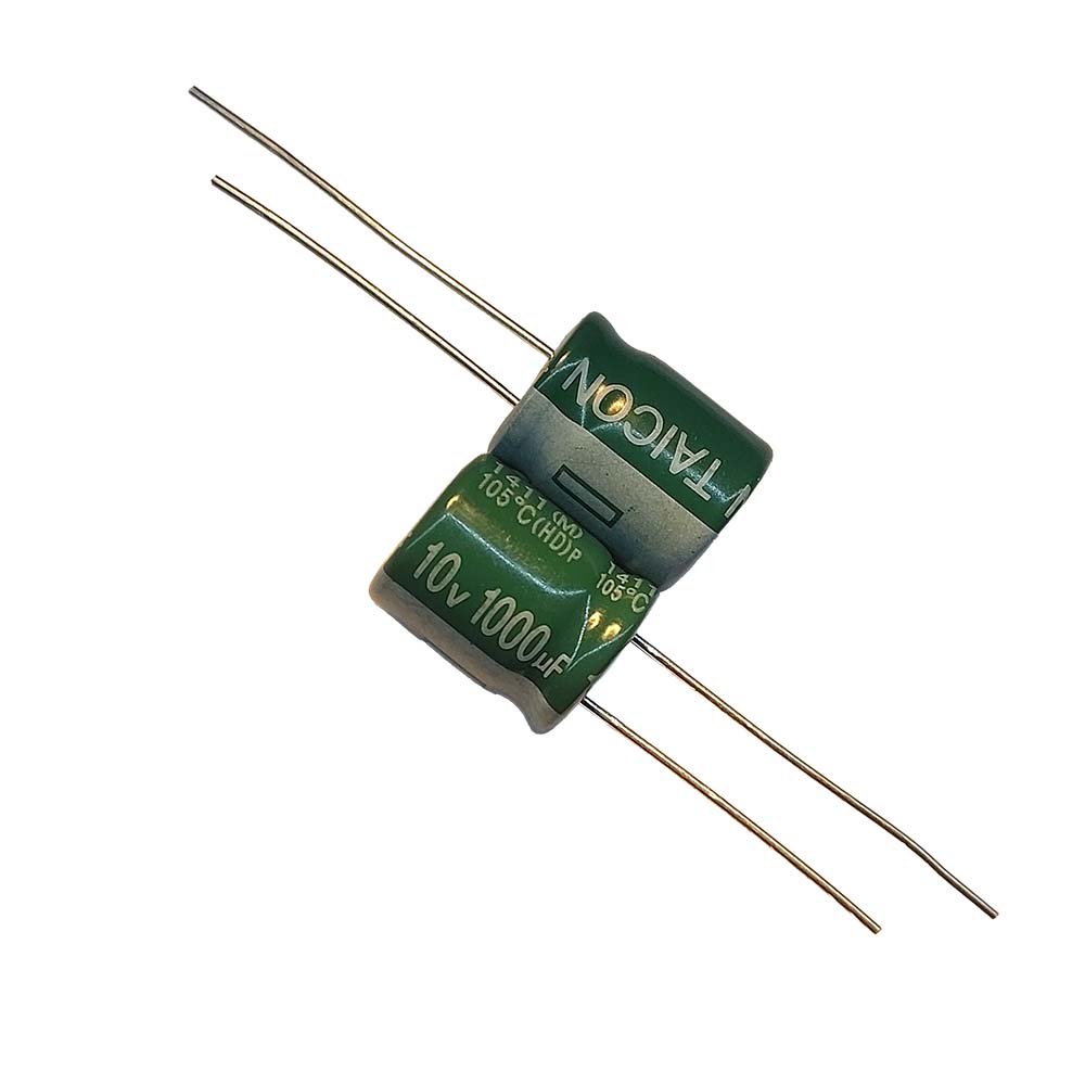 خازن الکترولیتی 1000uF / 10V مارک TAICON (HD)