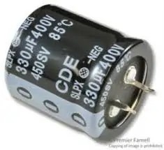 خازن الکترولیتی 330UF 400V برند SAMSUNG