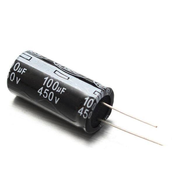 خازن الکترولیتی 100UF 450V برند KMQ