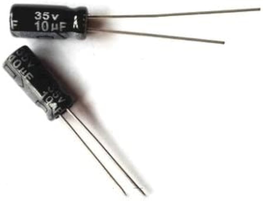 خازن الکترولیتی 10UF 35V برند AXBOOM