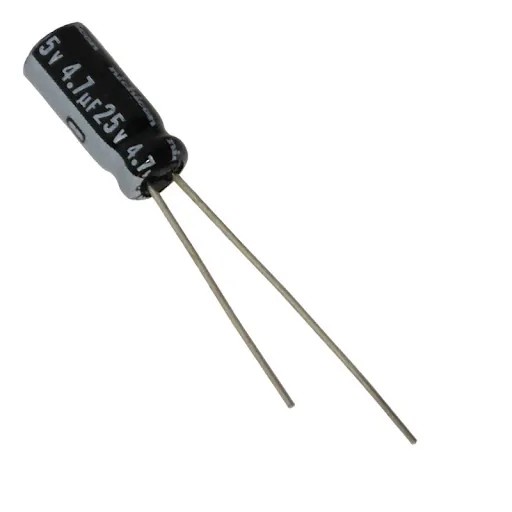 خازن الکترولیتی 4.7UF 25V برند UNICON