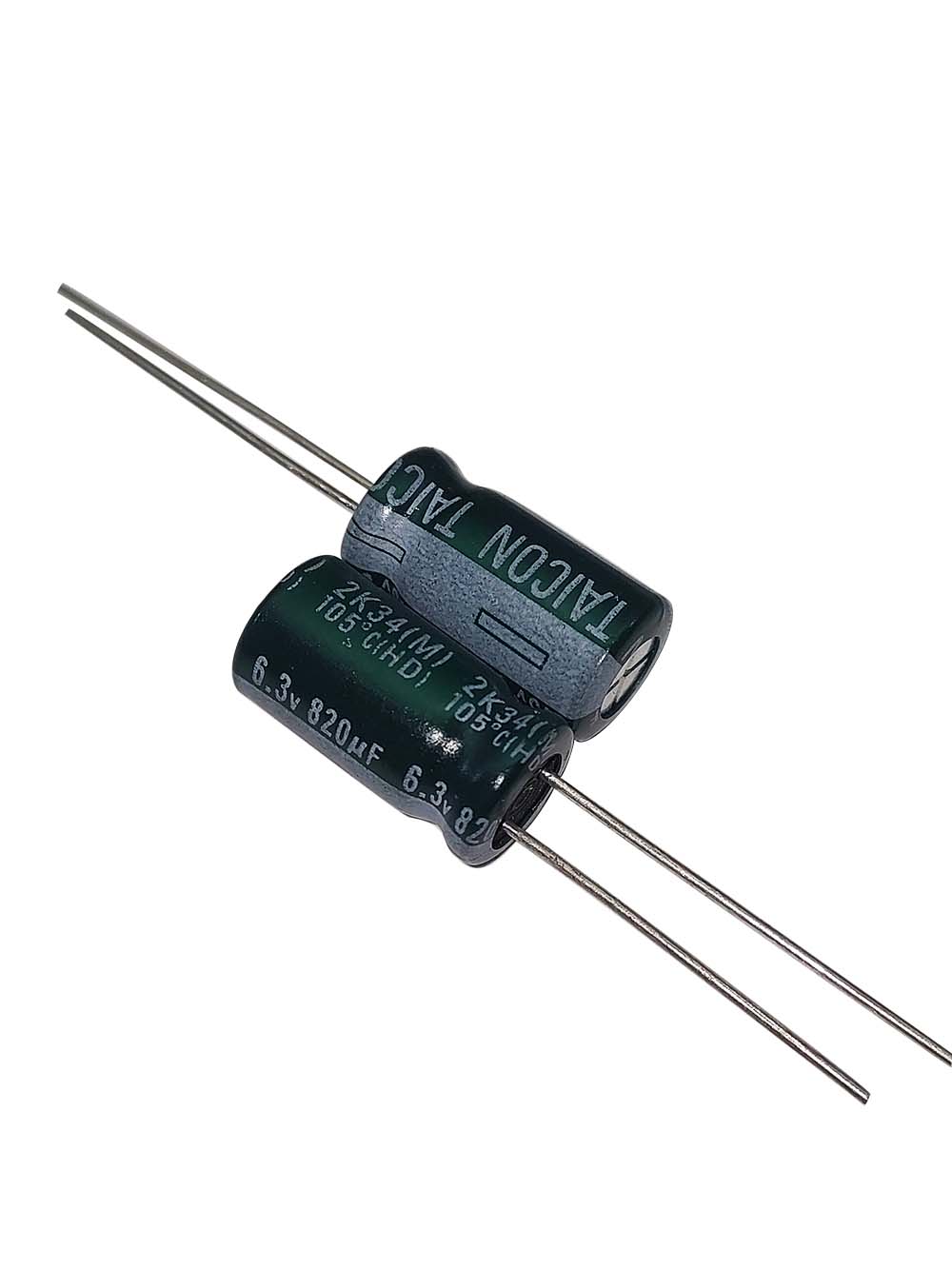خازن الکترولیتی 820uF / 6.3V مارک TAICON (HD)