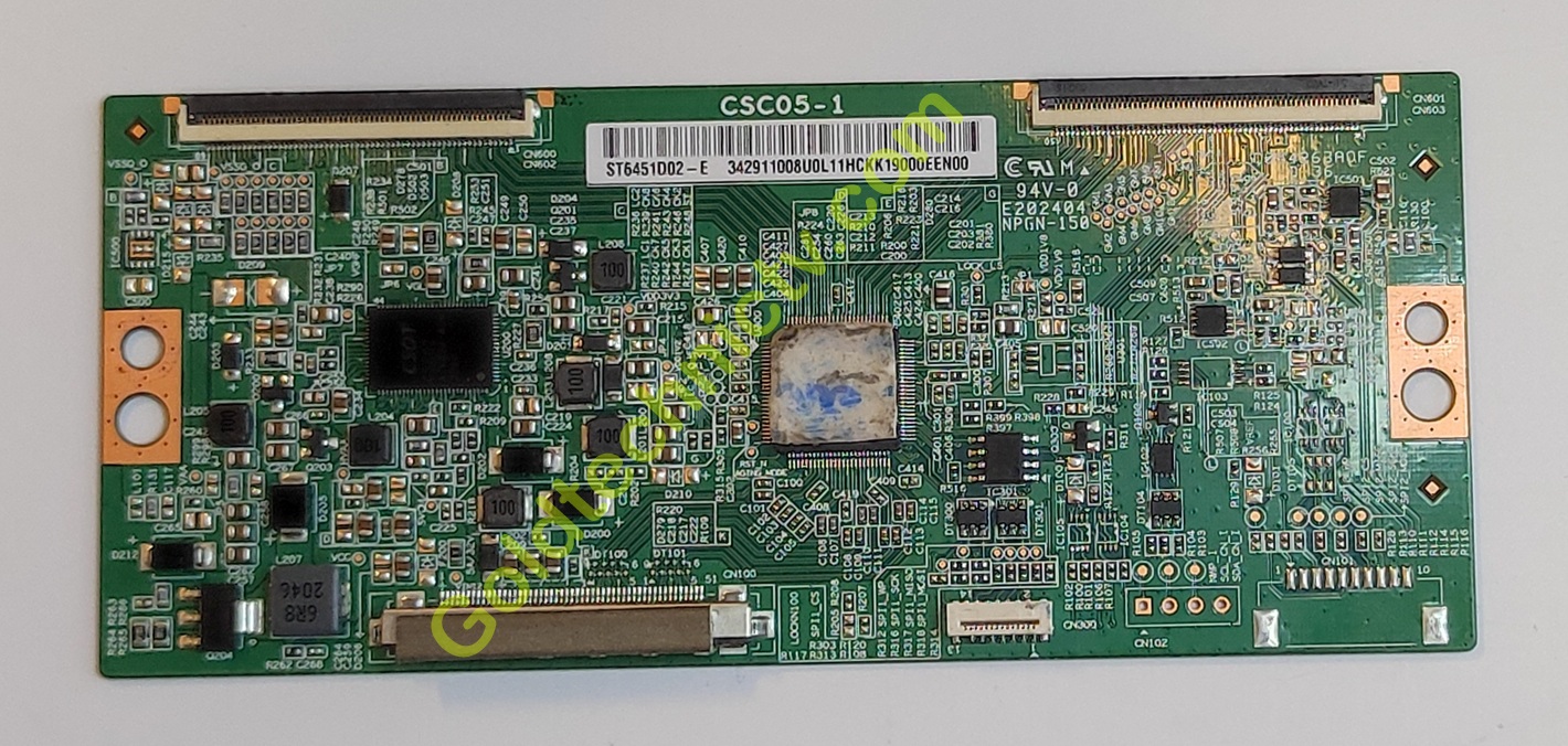 برد تیکان تلویزیون با شماره فنی ST6451D02-E-T-CON