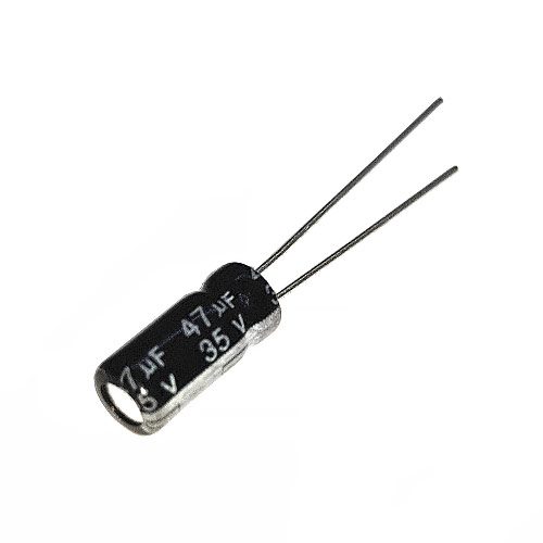 خازن الکترولیتی 47 میکرو فاراد 35ولت – 47uf/35V