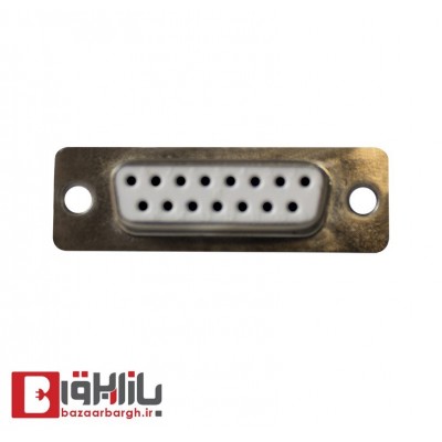 سوکت کامپیوتری 15 پین مادگی صاف DB15