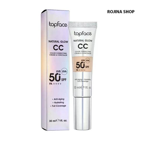 سی‌ سی کرم تاپ فیس SPF 50 شماره 006