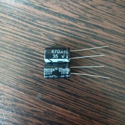 ChongX 35V 470uF - خازن 35 ولت 470 میکرو فاراد - 17 * 10