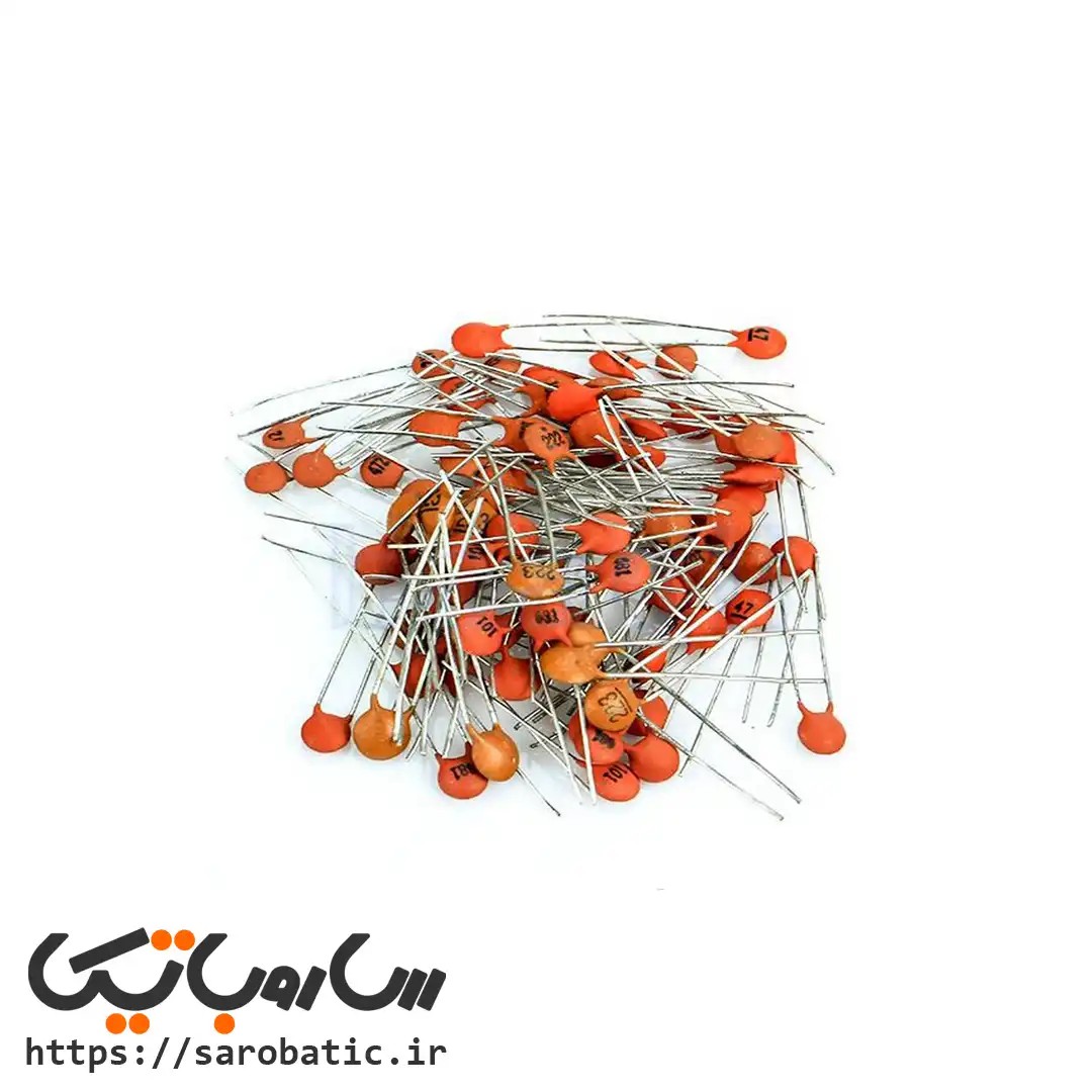خازن عدسی 10 پیکوفاراد (10) بسته 10 عددی