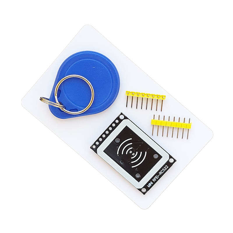 ماژول RFID reader مدل RC522 mini فرکانس 13.56MHz همراه با کارت و تگ RFID