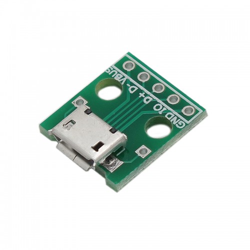 برد برک اوت میکرو USB