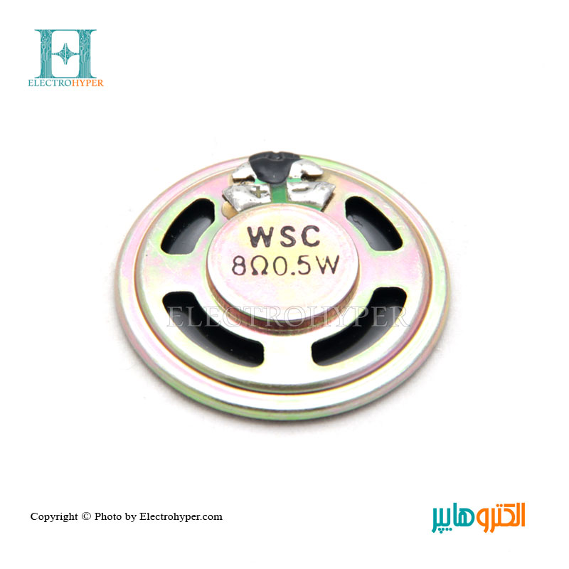بلندگو 30mm 8Ω-0.5W
