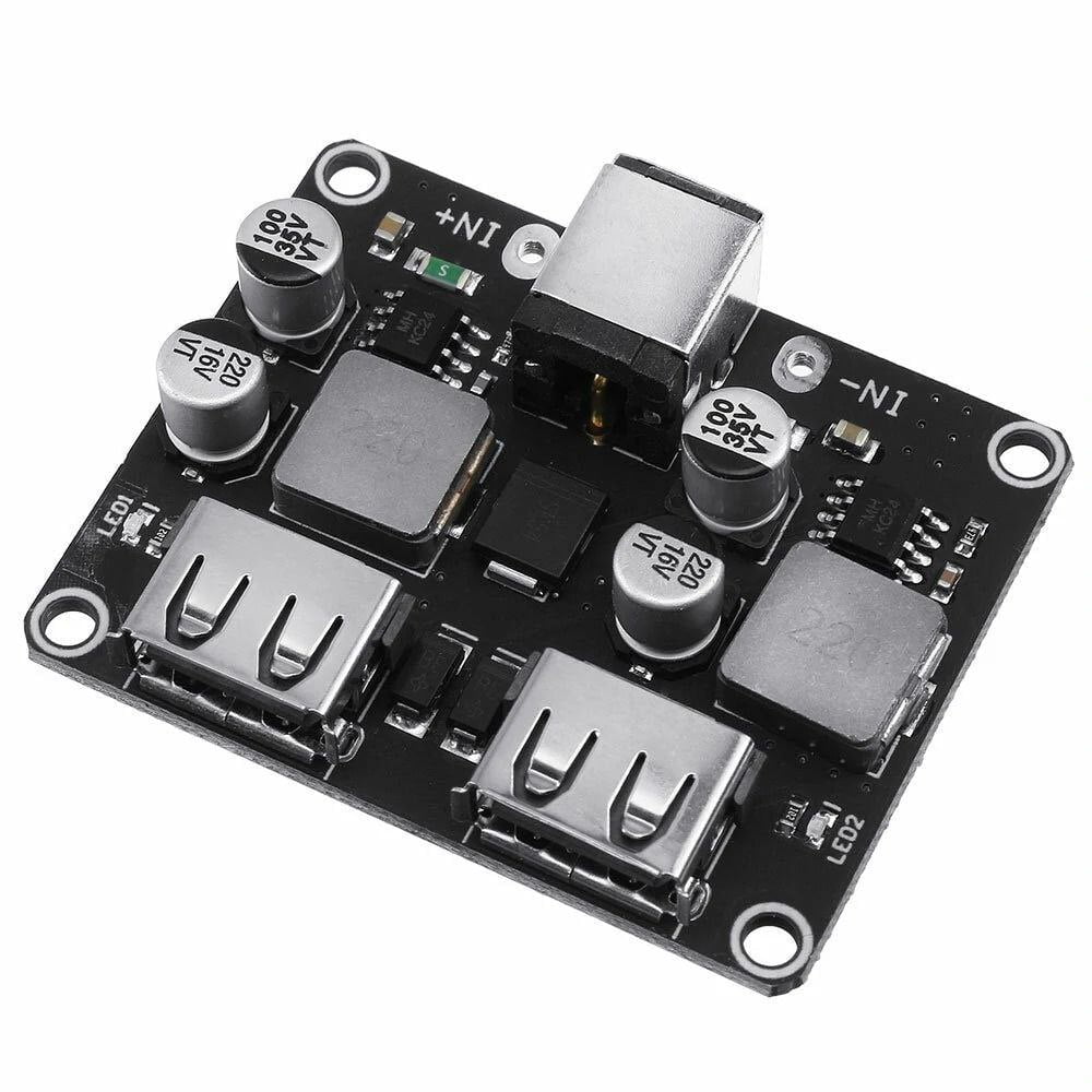 ماژول فست شارژ QC3 (2 پورت) مدل AJ-27-2L - دانش گستر