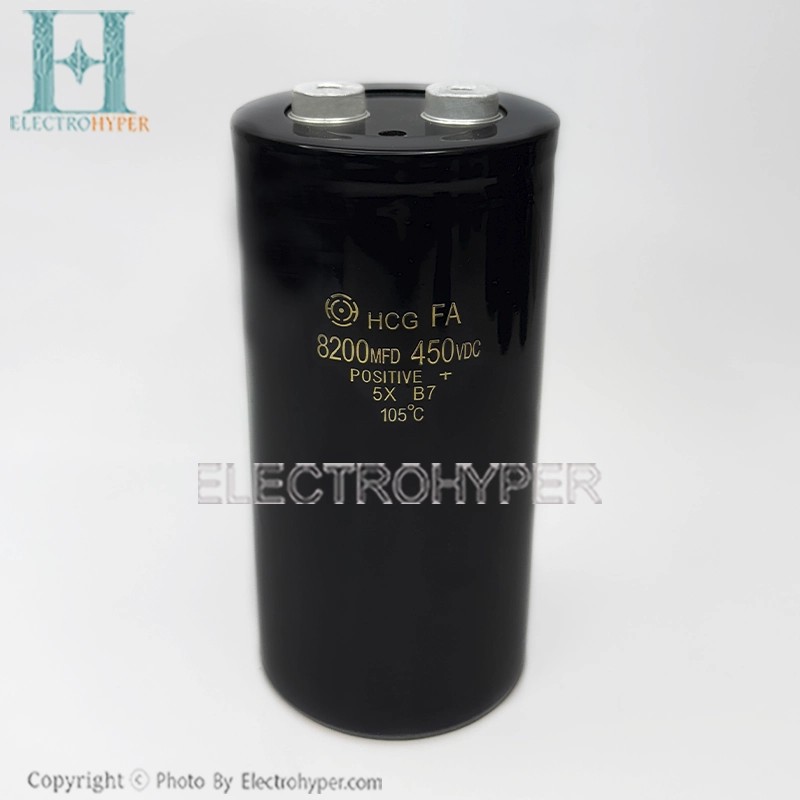خازن الکترولیت 8200uF 450V