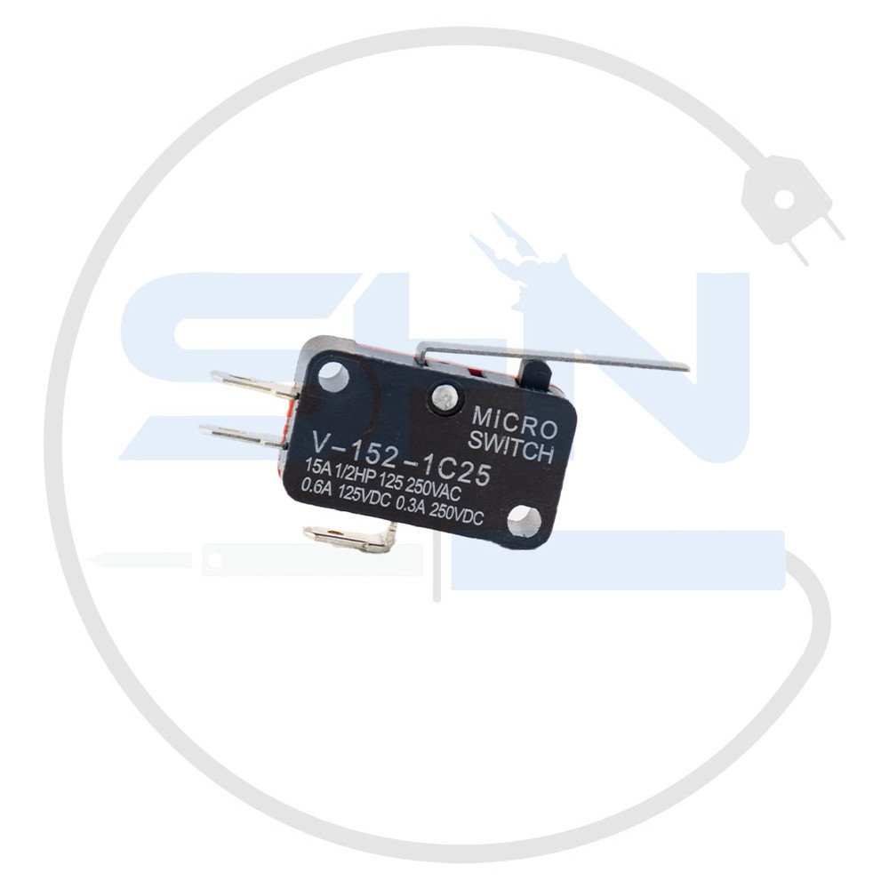 میکروسوئیچ اهرم متوسط V-152-1C25