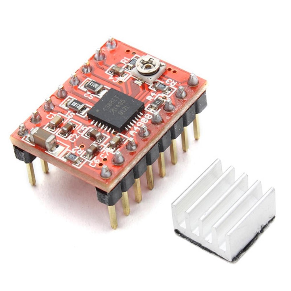 ماژول برد درایور موتور پله ای A4988 (step motor Driver)