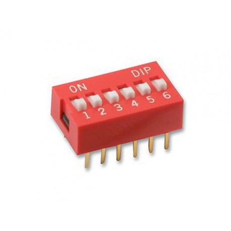 دیپ سوییچ 6 تایی Dip Switch