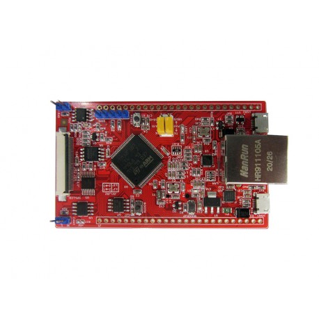 برد کاربردی و حرفه ای STM32F107VCT6 ساپورت السیدی40پین EWB-STM32F107VC-LAN8720-V2-