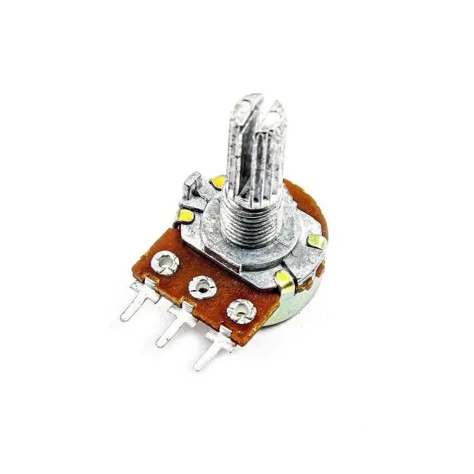 ولوم استاندارد خطی 2 کیلو اهم Volume 2K Ohm B2K 20mm