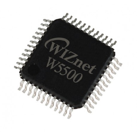 آیسی اترنت W5500-Ethernet Interface IC 48P-LQFP -New and original+گارانتی