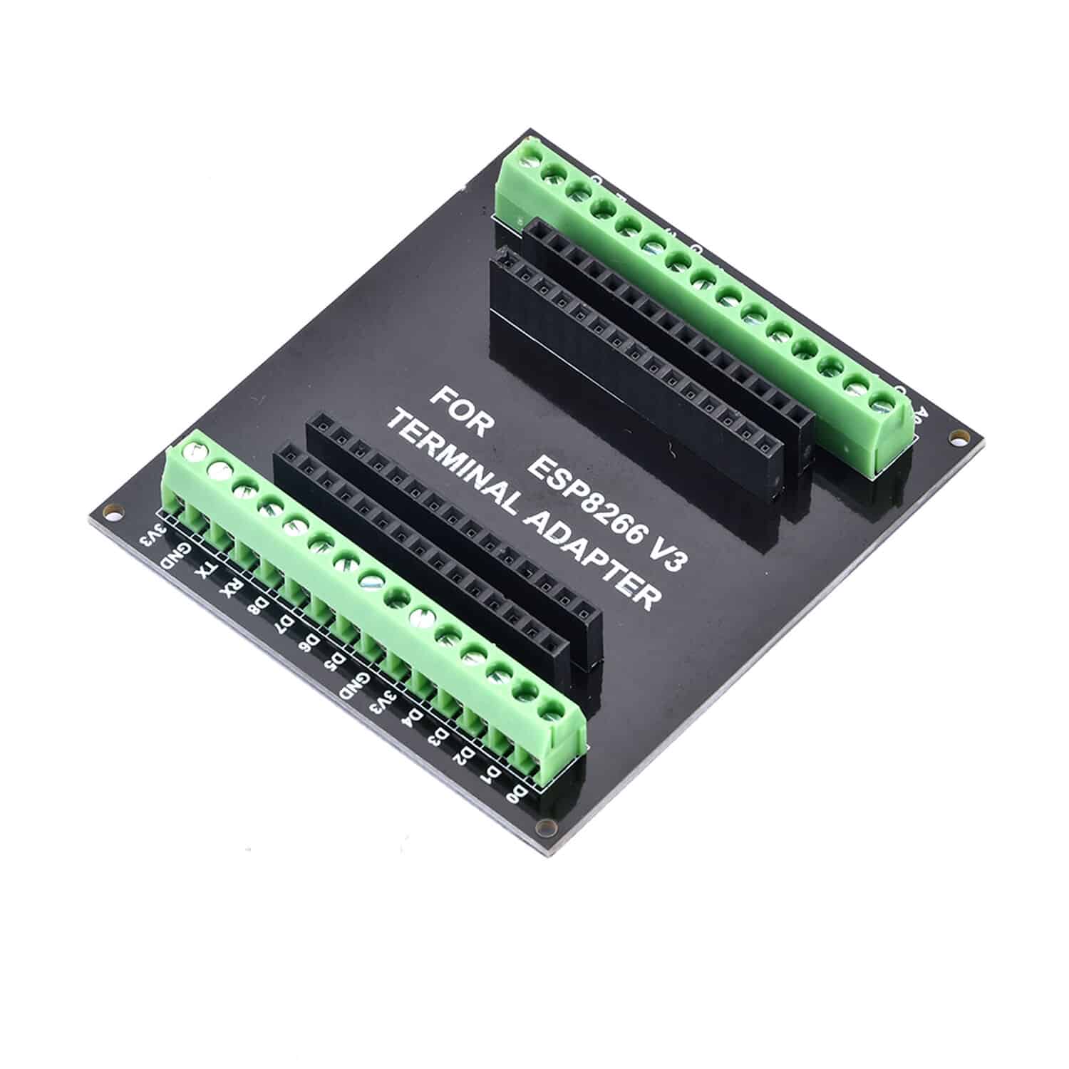 برد تبدیل ESP8266 بریک‌اوت ESP-12E دو لایه