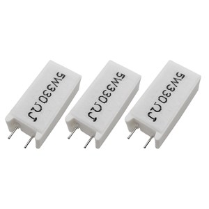 مقاومت ایستاده آجری 5W 330R 5%