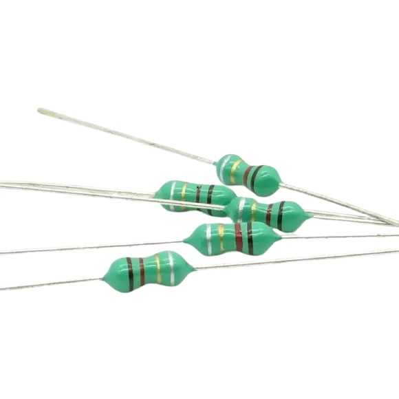 سلف مقاومتی 100nH 1/4W بسته 10 عددی