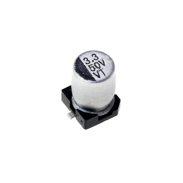 خازن الکترولیت SMD ظرفیت 3.3uF 50V 4×5.4mm