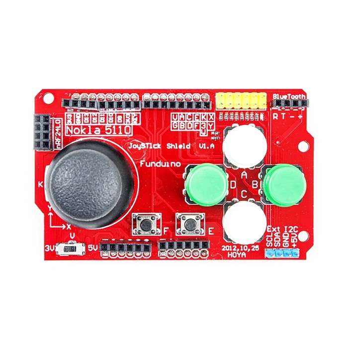 شیلد آردوینو جواستیک Funduino Joystick
