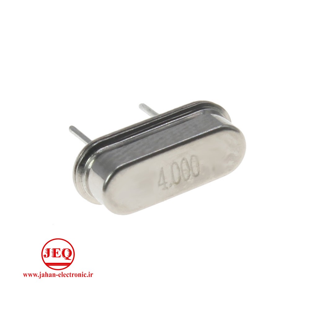کریستال 4.00MHz مگاهرتز 2PIN ORG mark=FUJI