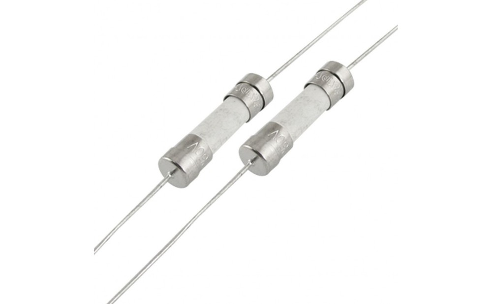 فیوز گچی 1A پایه دار سایز 5×20