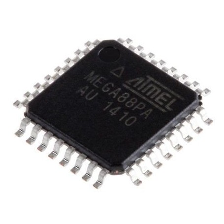 میکروکنترلر ATMEGA88PA-AU پکیج SMD TQFP-32