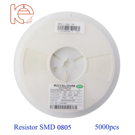 مقاومت 3.6R - Resistor - SMD (0805) 5%