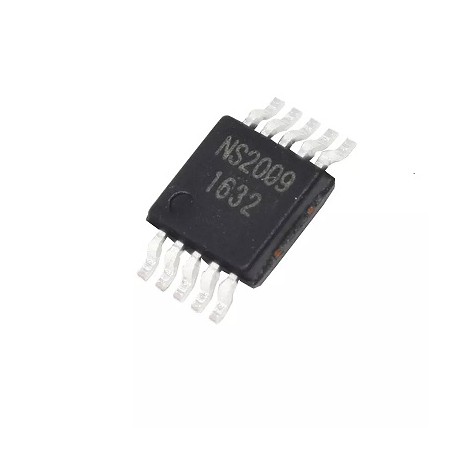 ایسی NS2009&nbsp- SMD MSOP-10 -اورجینال- New and original