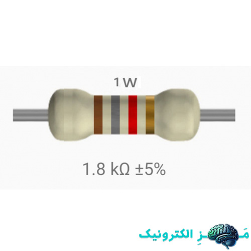 مقاومت 1.8K-1W ساخت چین