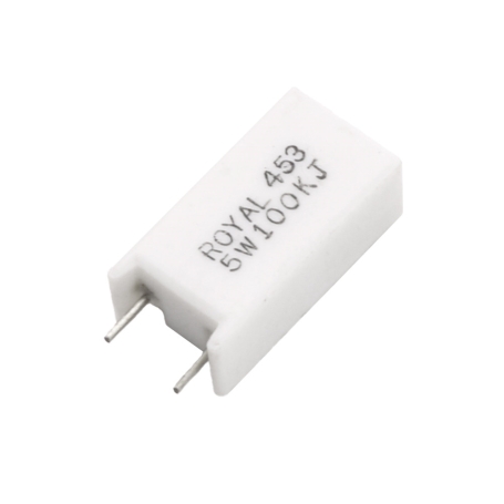 مقاومت آجری ایستاده 100K اهم 5W
