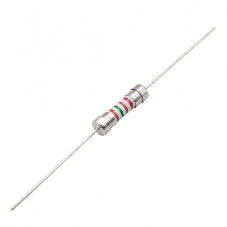 فیوز گچی رنگی 2.5A - 250V پایه دار سایز 5x20 تایوانی مارک CONQUER