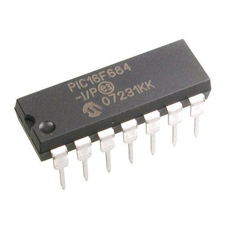میکروکنترلر PIC16F684 پکیج DIP