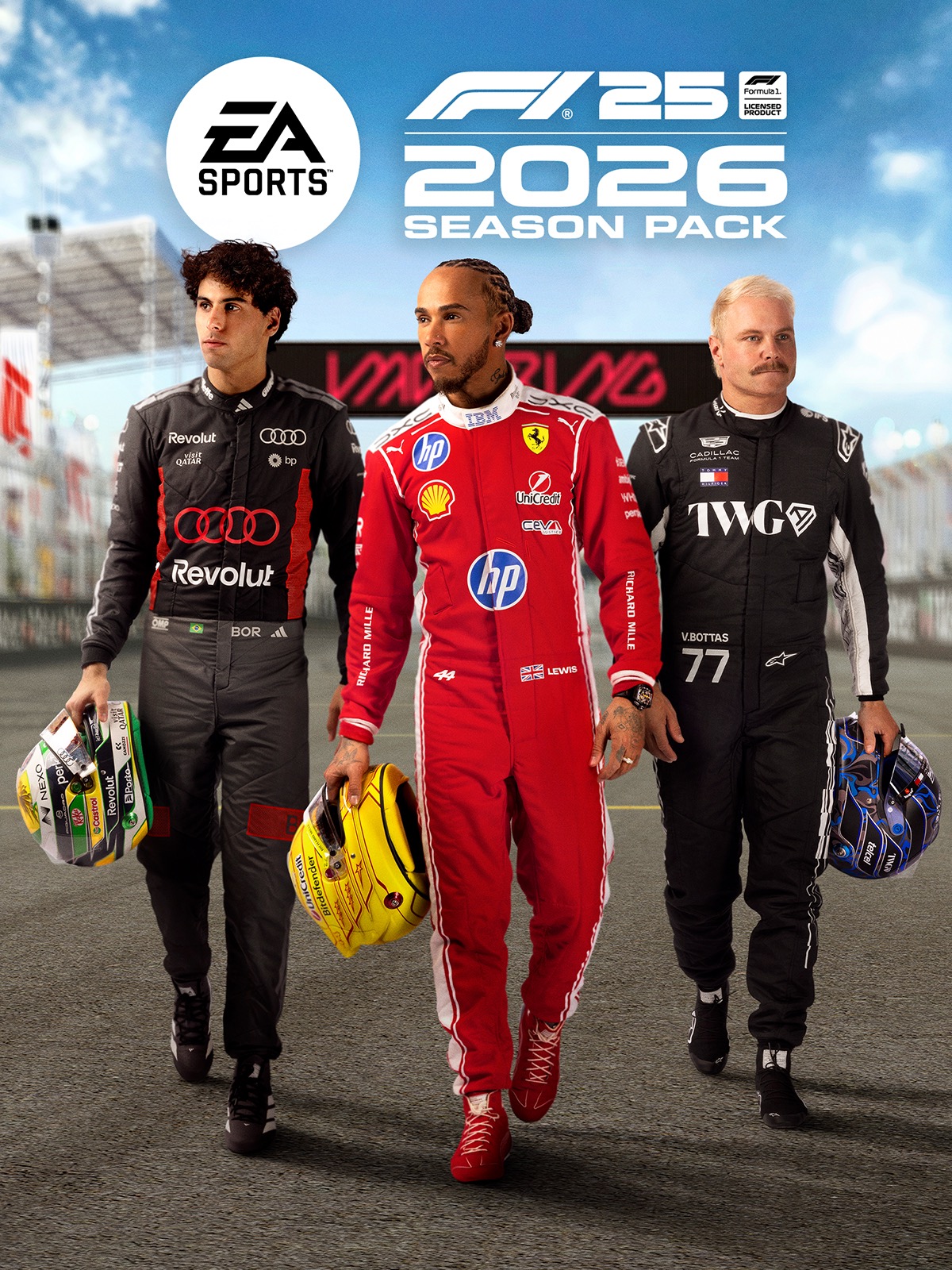 سی‌دی‌کی اشتراکی بازی F1 25 (2026 Season Pack)