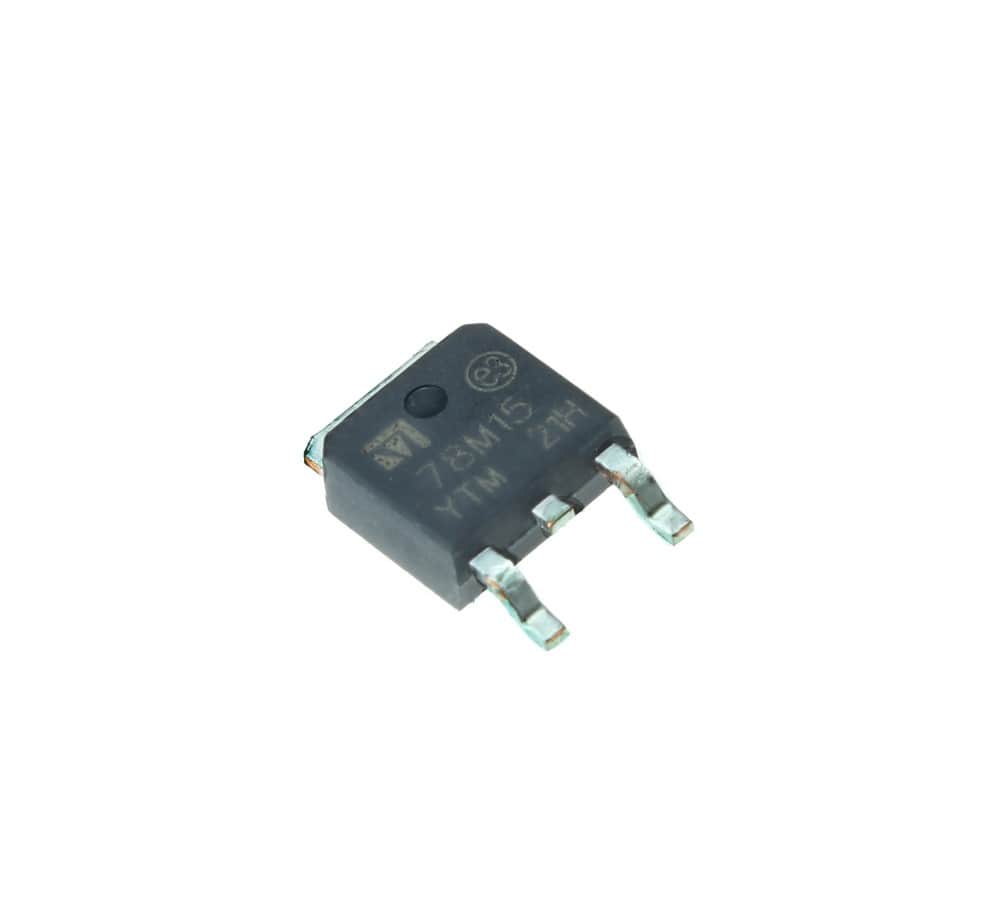 L78M15CDT (Copy) | رگولاتور 7815 smd پکیج TO-252 (D-PAK)