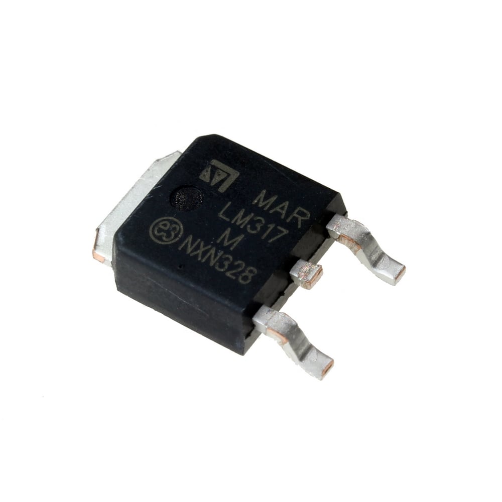 LM317MDT (Copy) | رگولاتور LM317 smd پکیج TO-252 (D-PAK)