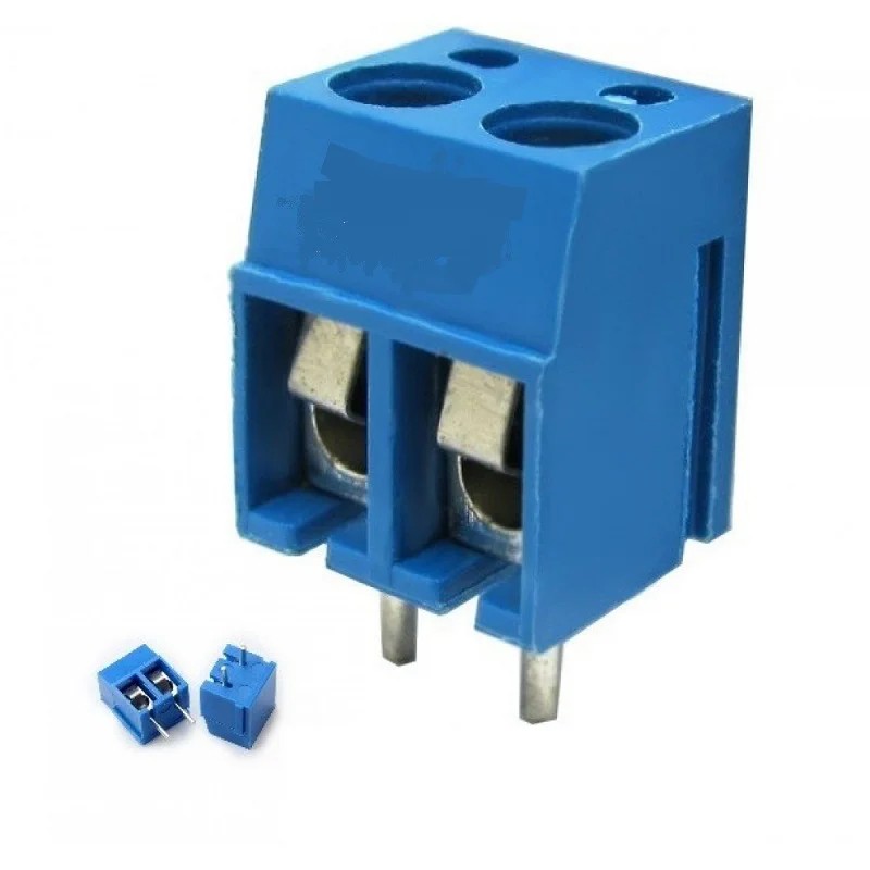 ترمینال پیچی دو پین آبی مدل KF300