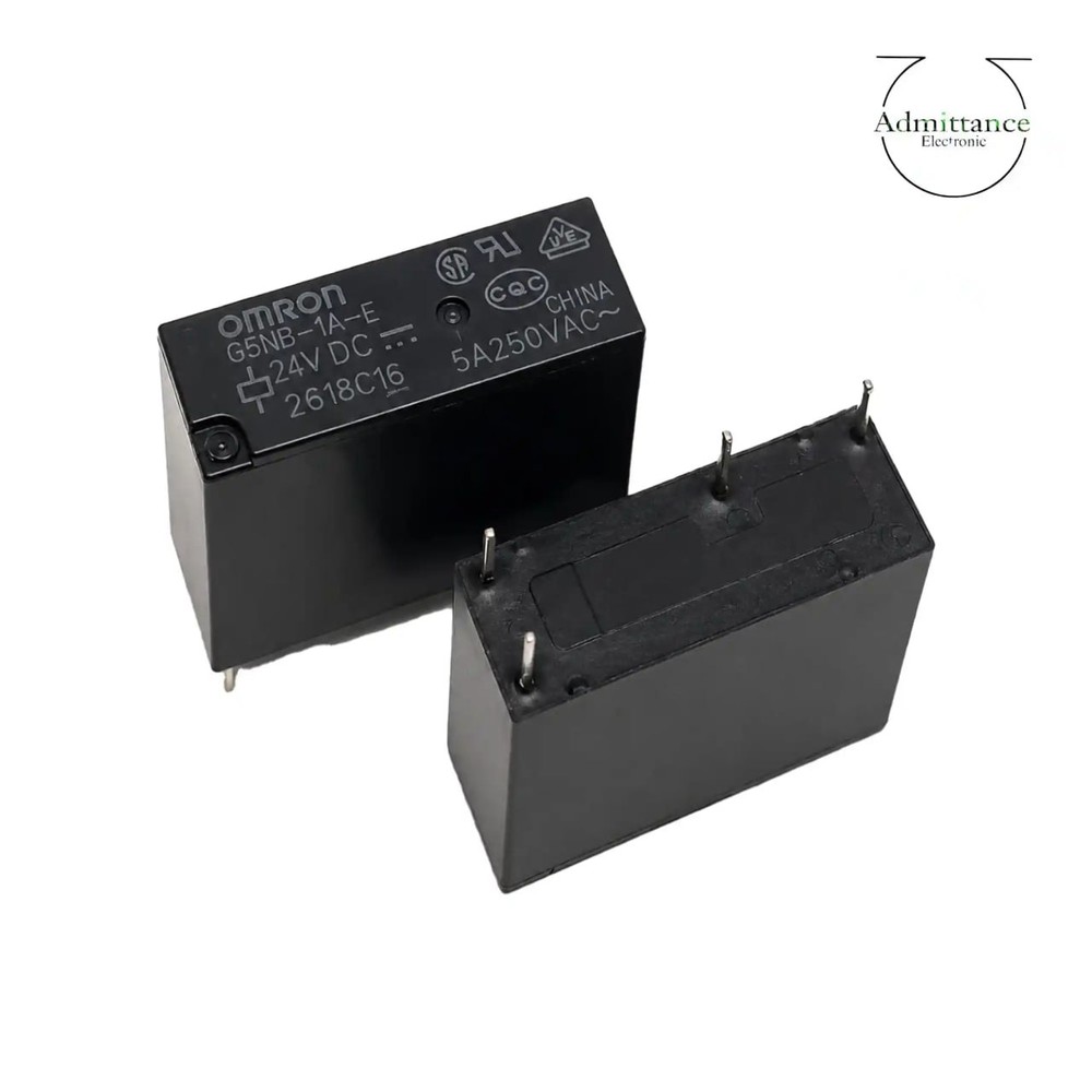 رله پکیجی امرون 24 ولت 5 آمپر 4 پایه OMRON G5NB-1A-E رله ۲۴ ولت امرون