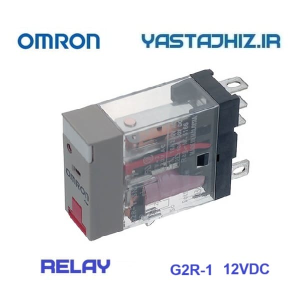 رله شیشه ای الکترومکانیکی امرن G2R-1 12VDC