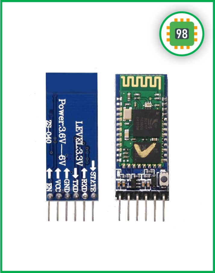 ماژول بلوتوث HC-05 با خروجی سریال و هدر بوردی