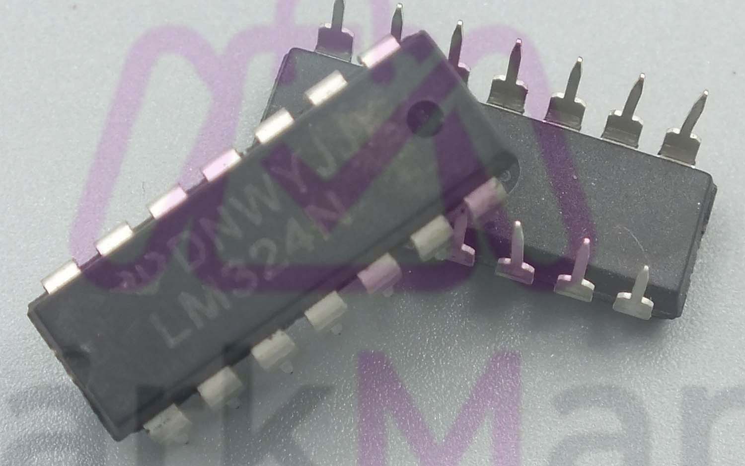 آی سی LM324N مدل DIP چهار کاناله (Operational Amplifier)اصل