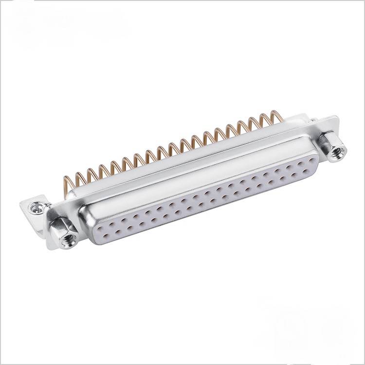 کانکتور DB37 مادگی 90 درجه سوزنی | D-Sub 37 Pin Right angle Female