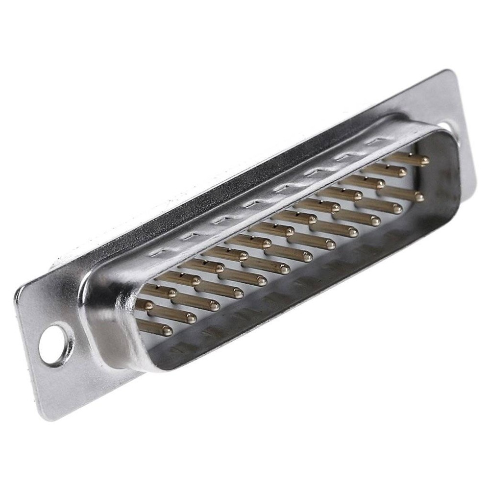 کانکتور DB25 نری صاف سوزنی | D-Sub 25 Pin Straight male