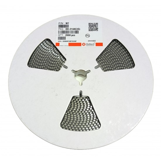 دیود 1N4007 M7 SMD بسته 2000 تایی برند HOTTECH