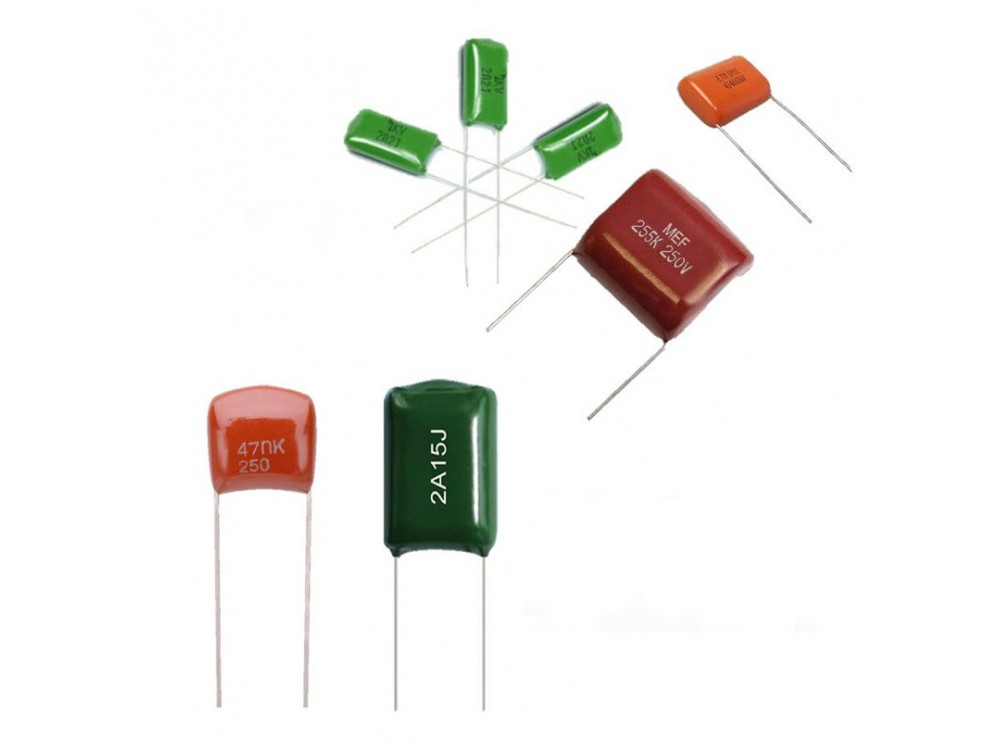 خازن پلی استر 2.2uF / 400V / 5%