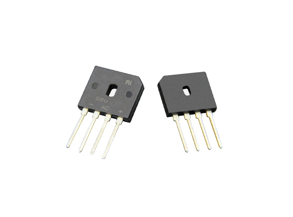 پل دیود 1.5A-600V تخت شانه ای D2SB60 تایوانی مارک Shindengen